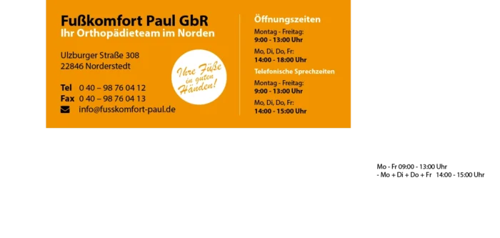 Öffnungszeiten und Kontakt